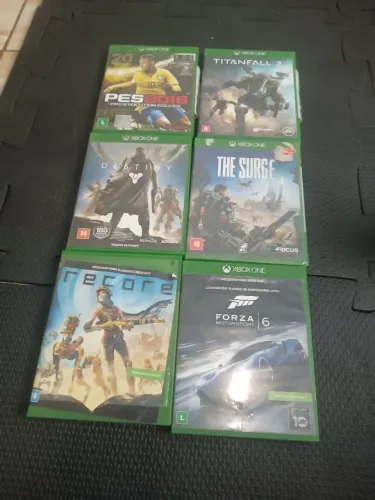 Lote de jogos Xbox one