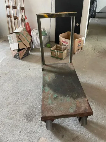 Carrinho de Carga Plataforma Industrial / Comercial (Funcionando