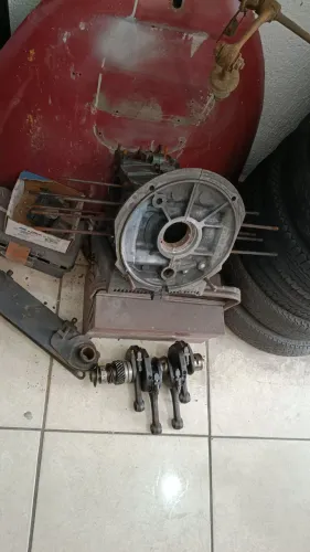 CARCAÇA+VIRABREQUIM DO FUSCA BRASÍLIA KOMBI 