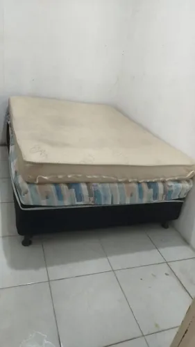 Cama box casal com colchão , entrega grátis