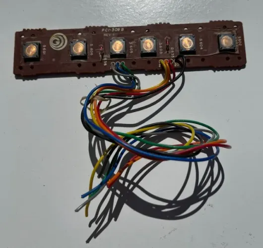 Tape Deck Gradiente DS-20 - Placa de Controles