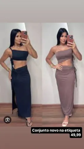 Conjunto blogueira versátil novo