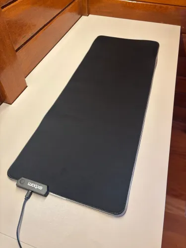 MOUSE PAD SPEED 800X300 COM LED BARATO PRA SAIR RÁPIDO