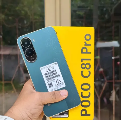 Poco C81 Pro Verde Tooop Lançamento 128/4 (Global)
