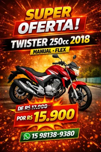 CB TWISTER 250 CC 2018 FLEX