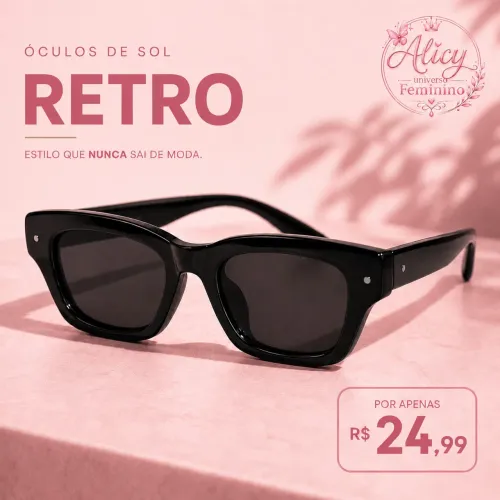 Óculos de sol Retro 