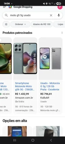 Moto g5 5g
