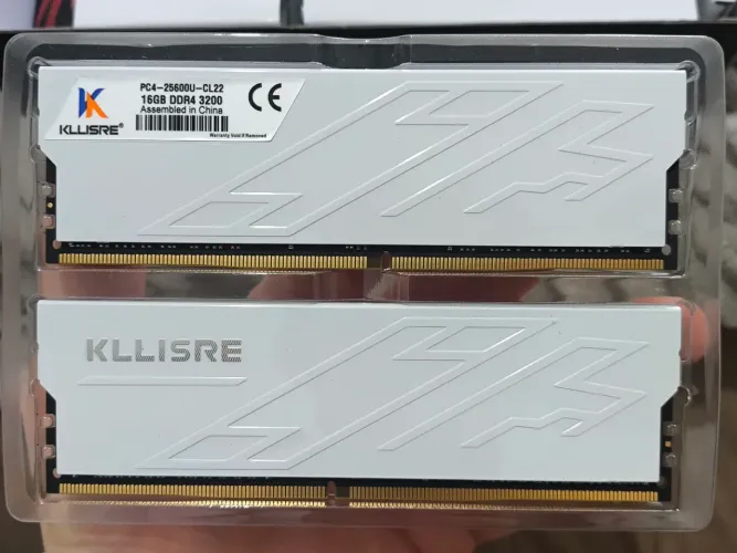 Kit Memória RAM kllisre 2x16G DDR4 3200MHz