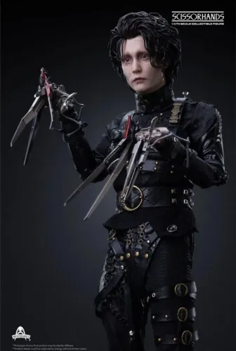 Edward Mãos de Tesoura 1/6 Art Figures Edward Scissorhands Johnny Depp