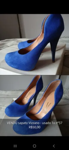 Sapato Vizzano usado 1x n? 37