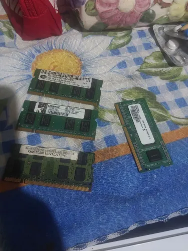 Memórias ddr 2 e ddr 3 para notebooks