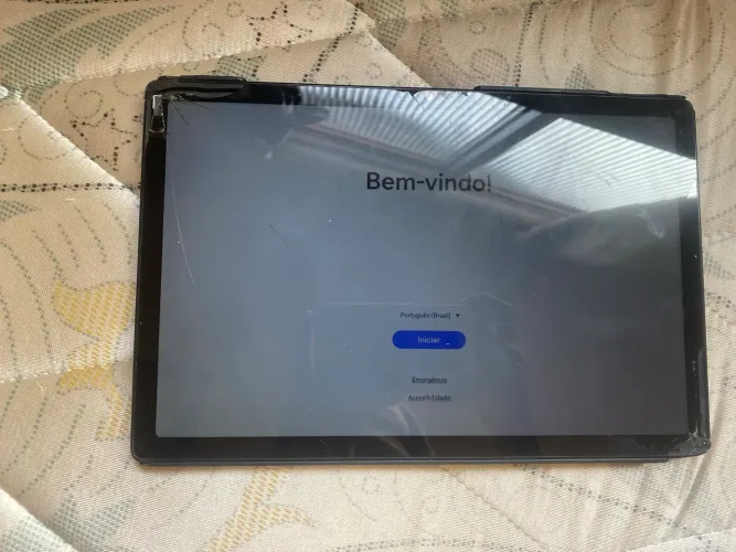Vendo tablet Samsung Galaxy Tab a8 64gb com as pontas quebradas