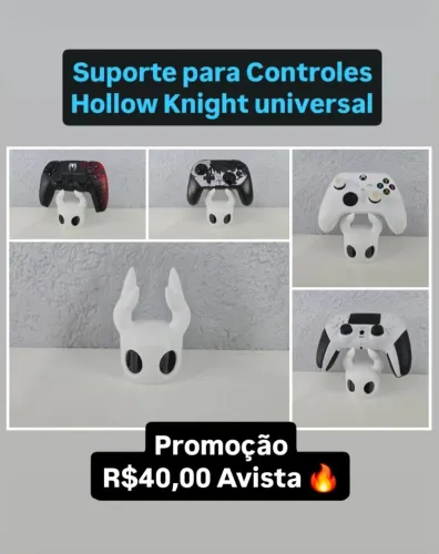 Suporte de Controles Universal Tema Hollow Knight !!!