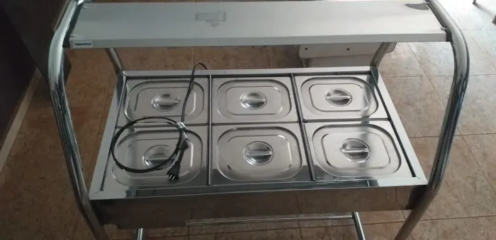 Buffet Térmico de 6 Cubas