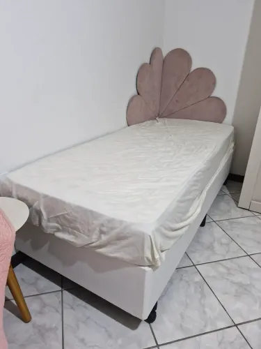 Cama box solteiro nova
