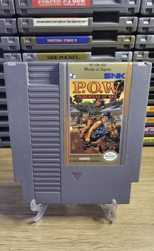 Jogo P.O.W. Prisioners of War para NES Nintendinho