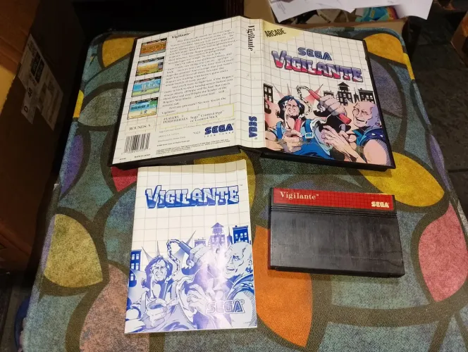 Vigilante Master System importada completa