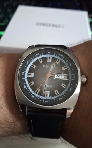Relógio Seiko Recraft SNKN01 Automático - Completo na Caixa