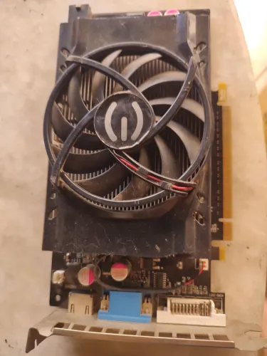 Placa de vídeo com defeito