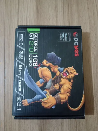 Placa de vídeo GeForce GT 210 1gb ddr3