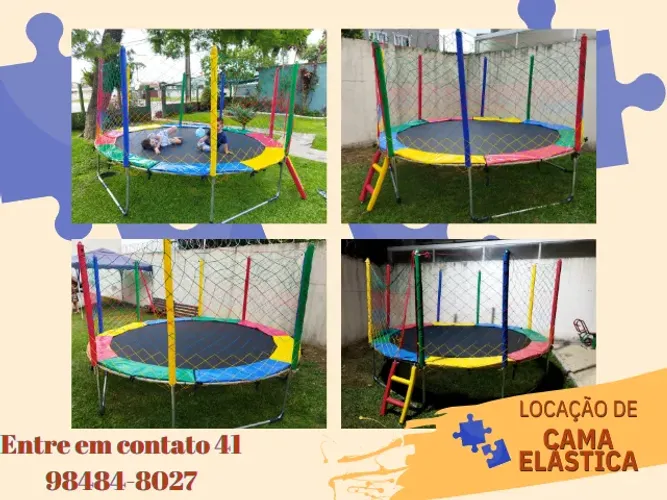 Aluguel - Locação de Cama Elástica - Pula Pula