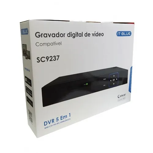 Dvr It-Blue 5Wp 1080P Full Hd 16 Canais It-Blue