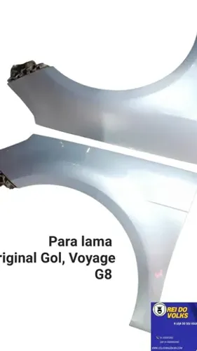 Para lama original do Gol e Voyage G8 