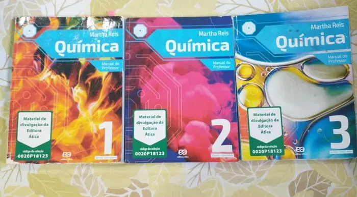 Coleção Martha Reis Química Completa raridade