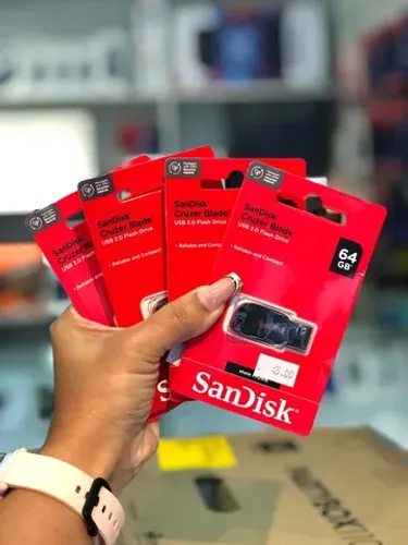 Pen Drive 64gb Cruzer Blade sandisk