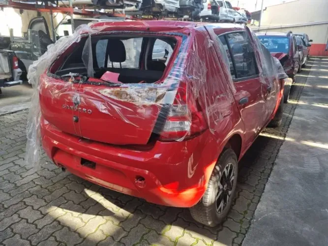 Peças usadas Renault Sandero 2012 2012 1.0 16v flex 77cv câmbio manual