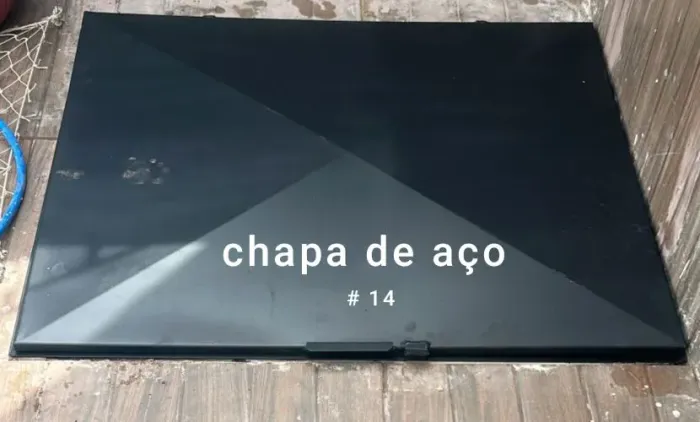 Tampa para casa de máquinas em chapa de aço #14
