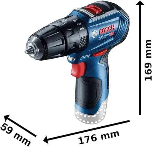 Furadeira De Impacto A Bateria Gsb 12V-30 12V Sem Bateria-Bosch