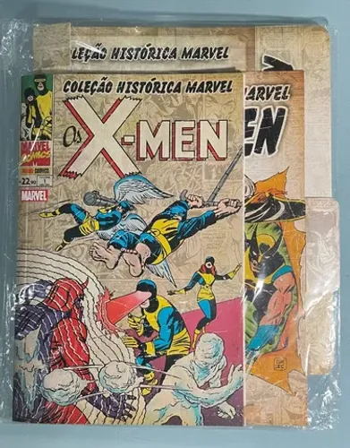 Coleção Histórica Marvel - X-MEN - Volume 1  (lacrada) Panini Comics revista em quadrinhos
