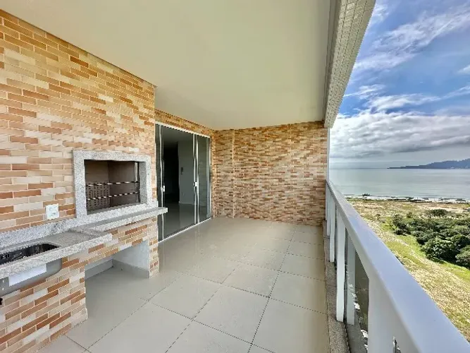 Apartamento Quadra do MAR com Vista Praia | 03 Suítes Pronto p/ Morar Meia Praia Itapema