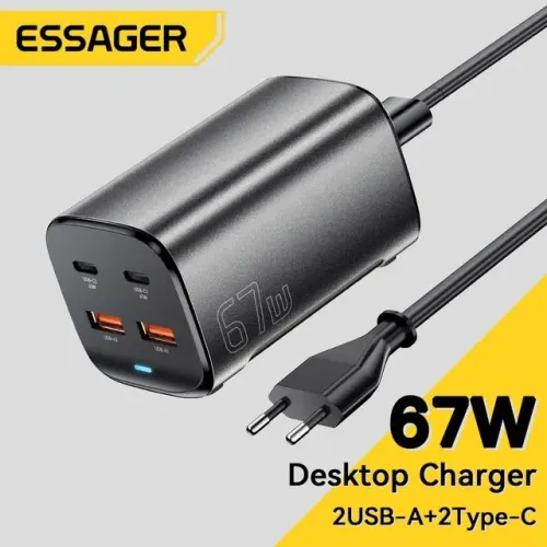 Essager USB C GaN Carregamento Rápido 