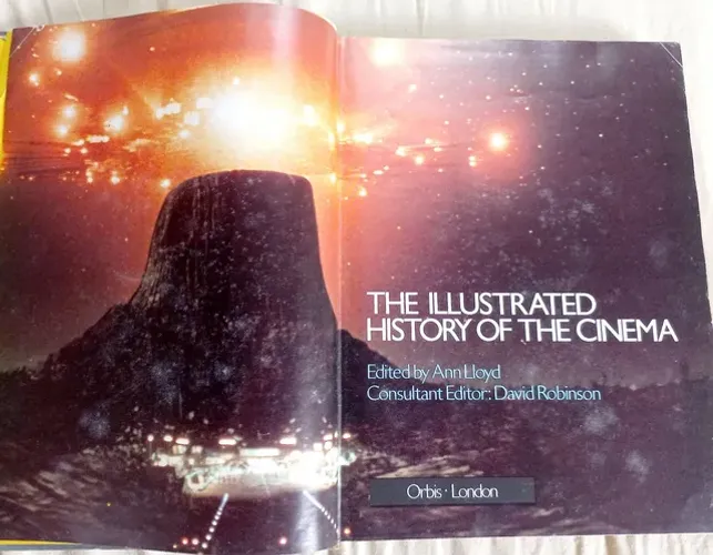 livro the illustrated história of the cinema 1986 editora orbis london 