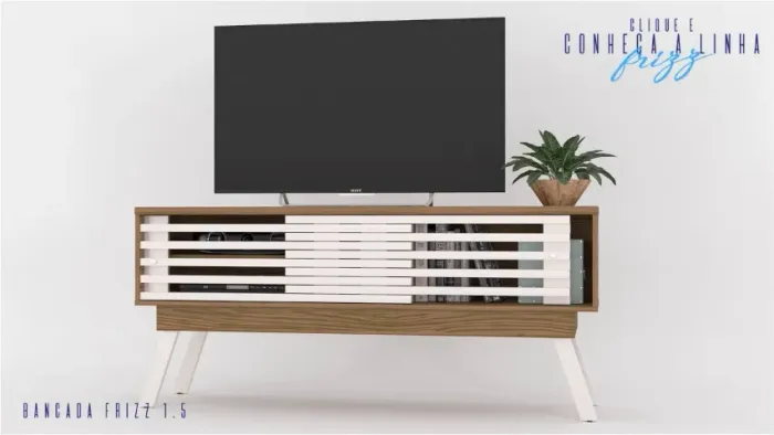 Promoção Rack Retro 55'' - Madetec - 01/10 