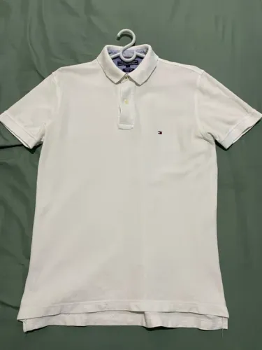Camiseta Polo Tommy Hilfiger Branca