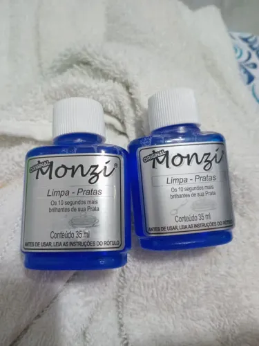 Limpa Pratas Monzi - Original - 35ml