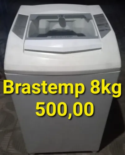 Máquina de lavar Brastemp 8kg 110V ENTREGAMOS