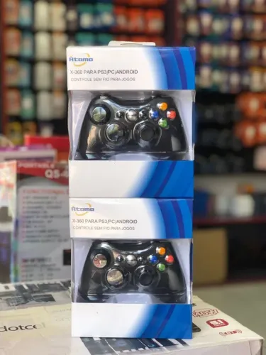 Controle Sem Fio para PS3/PC/Android - Atomo