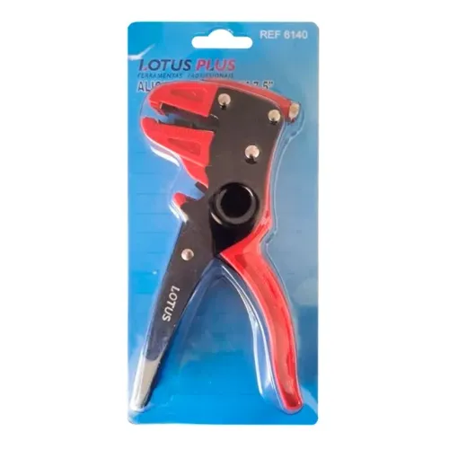 Alicate de Decapagem 7,5'' para Cabos AWG 10-24 de 0,2 a 3,3mm Lotus 6140