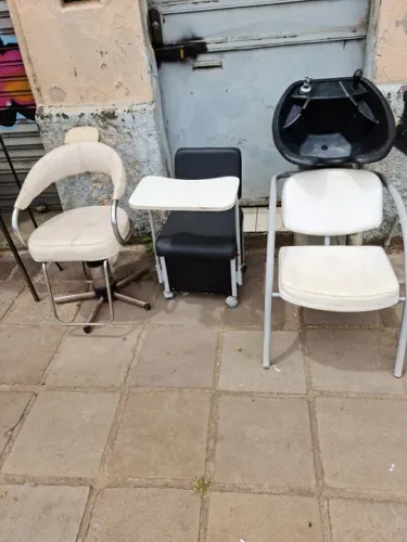 Cadeiras para Salão de Beleza e SPA (conjunto)
