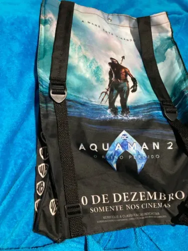Bolsa Mochila Aquaman 2 - O Reino Perdido CCXP