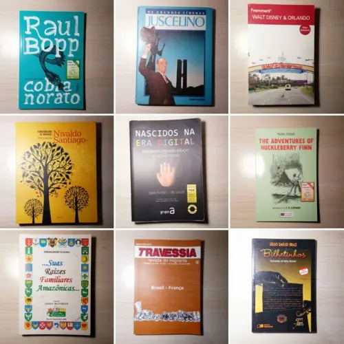 Livros Diversos cada um por R$10