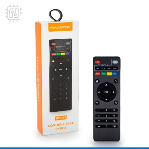 Controle Remoto Para Tv Box H'Maston HT-P43