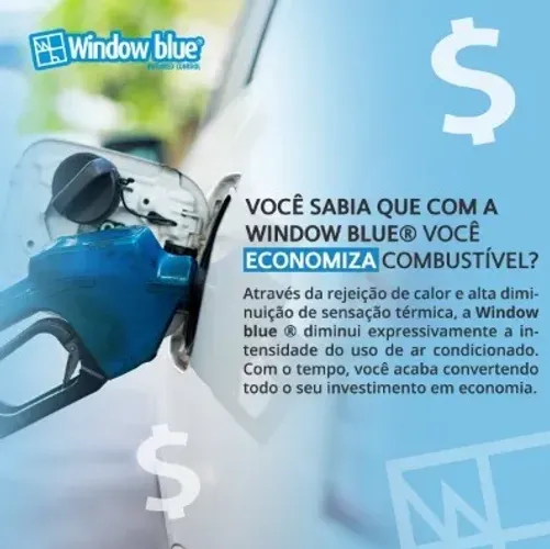 Película 100% transparente Parabrisa - Window Blue