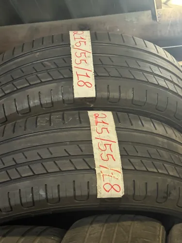 Jogo de Pneus 215/55R18 Goodyear Wrangler Territory