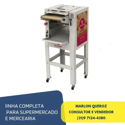 Modeladora de Pães Braesi 35CM Nova