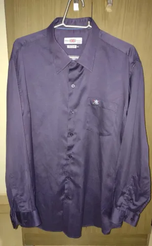 Camisa social manga longa grife - polo fio egípcio